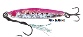 Chispa Mezashi Jig  - Color: Pink Sardine