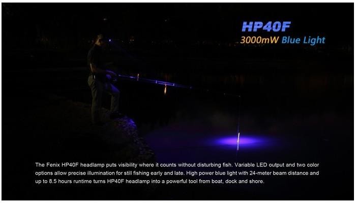 Linterna Frontal HP 40F / 450 Lumenes