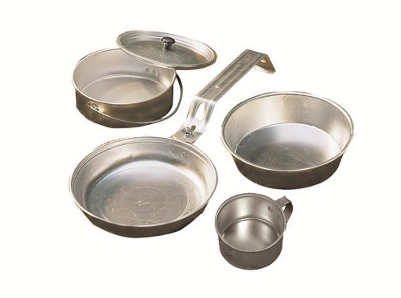 Batería De Cocina 5 Piece Aluminum Mess Kit