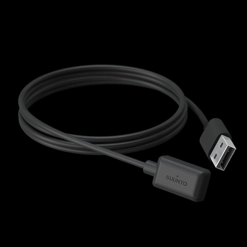 Cable usb magnetic black