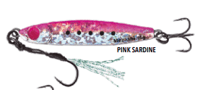 Miniatura Chispa Mezashi Jig  - Color: Pink Sardine