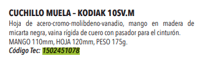 Miniatura Cuchillo Kodiak-10SV.M -
