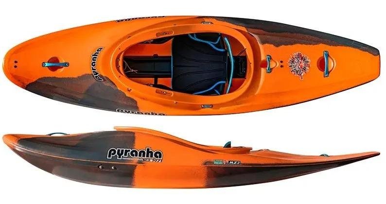 Kayak Firecracker 242  - Color: Naranja-Negro