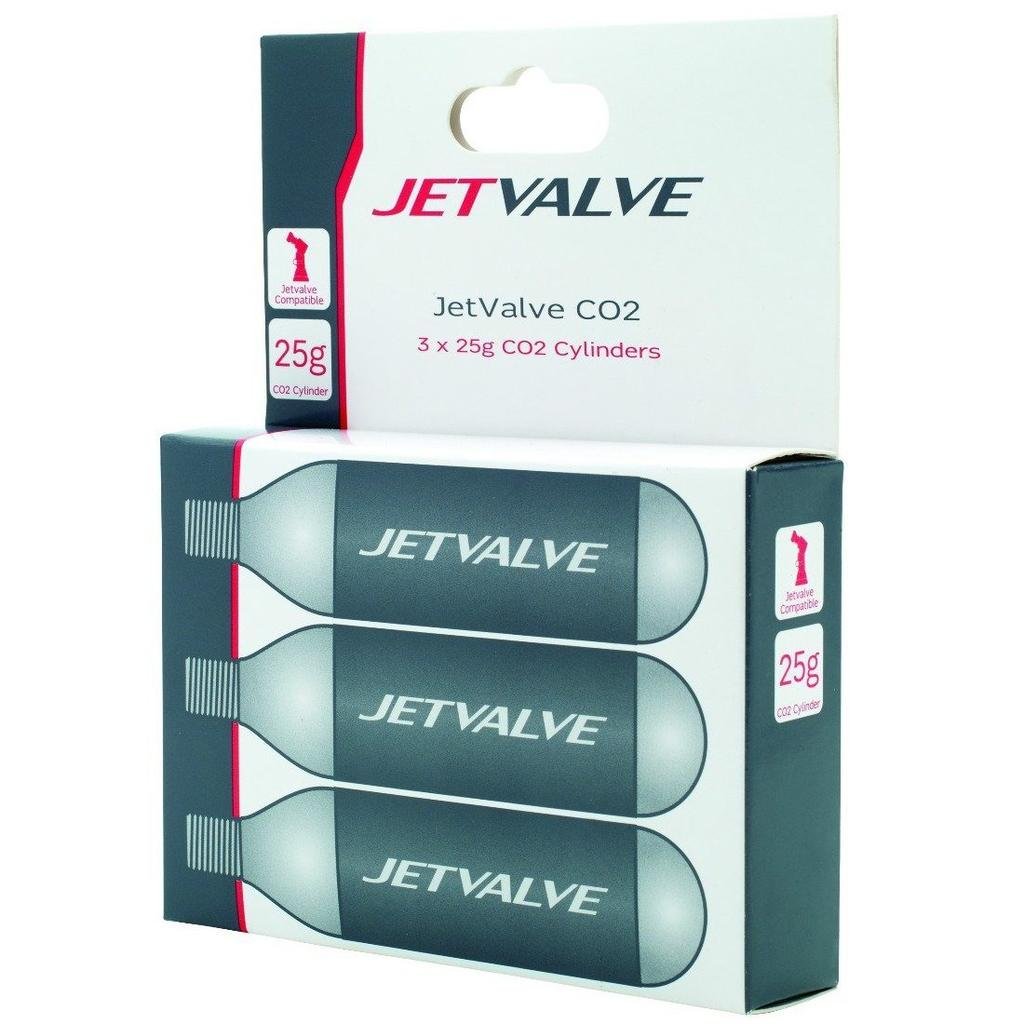 NEW Jetvalve (25g) CO2 Cylinders [3]