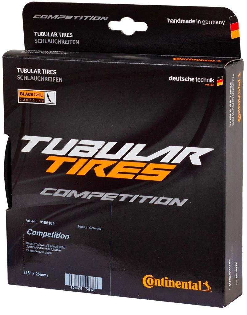 Tubular Continental Competition 28 X 25 Black/Black (0196189)