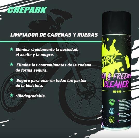Limpiador De Cadenas Y Ruedas Libres - BIC-888