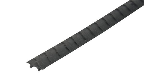 Goma Superior Para Barra Vortex Ranura 400 mm - Talla: 400mm, Color: Negro