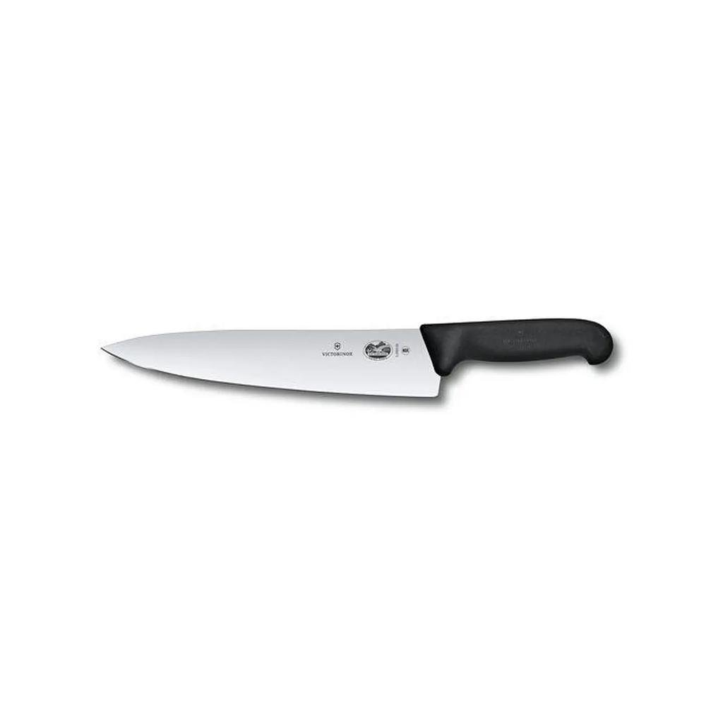 Cuchillo De Cocina Fibrox 25CM - Color: Negro