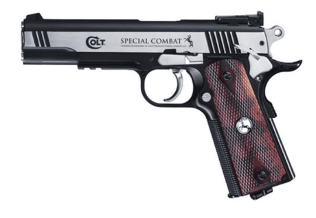 Pistola Co2 Colt S.Combat Classic 4,5Mm - Color: Negro