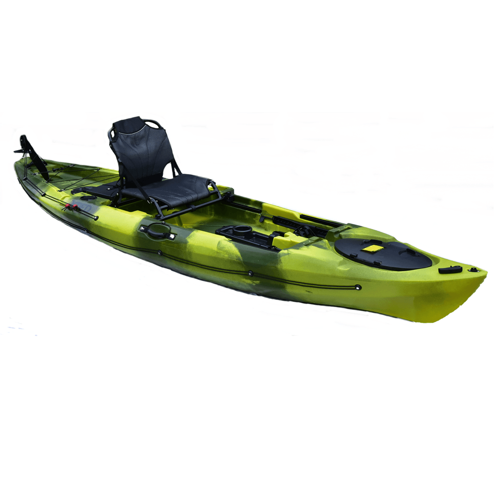 Kayak De Pesca Mirage Pro Angler 12 - Color: Amarillo-Verde
