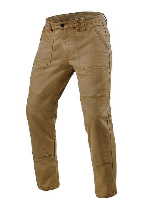 Pantalon De Moto Davis Tf - Color: Cafe