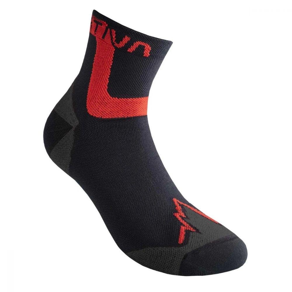 Calcetines Ultra Running - Color: Negro-Rojo