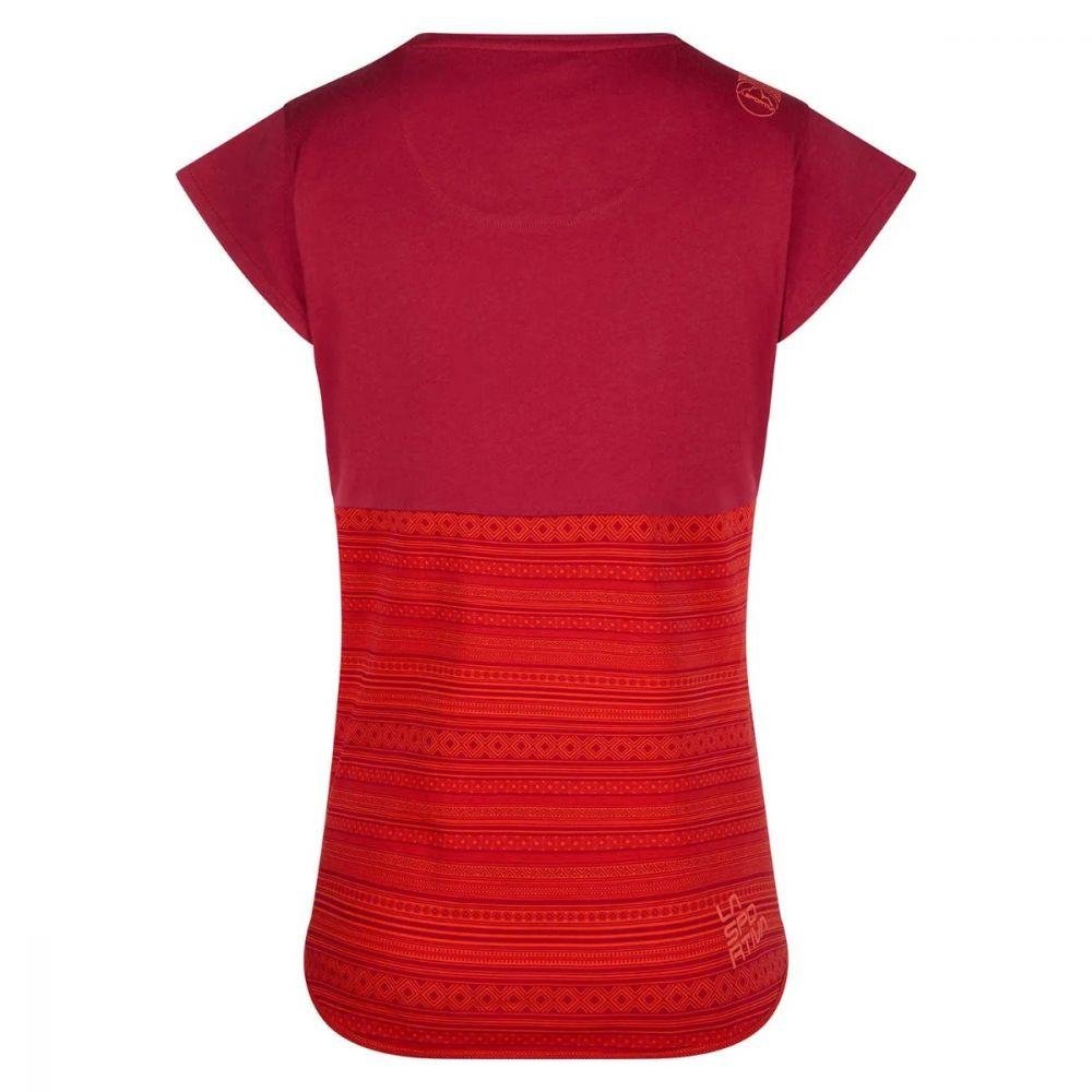 Camiseta Lidra Mujer - Color: Rojo Terciopelo