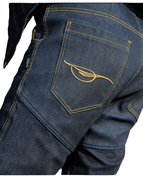 Jeans Moto Hombre Symphis Rocker - Color: Azul
