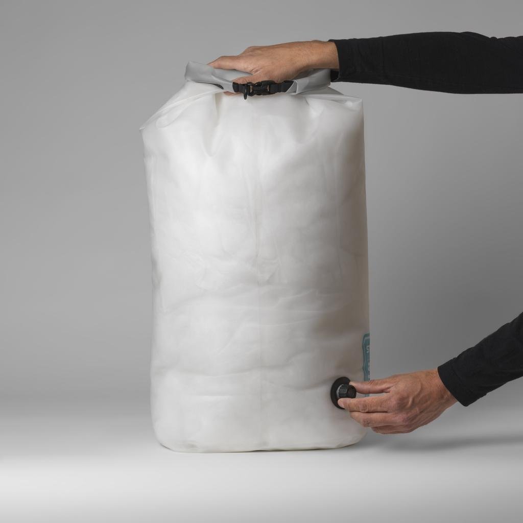 Bolsa Seca Carry Dry TPU-V 48L - Color: Blanco, Formato: 48 L