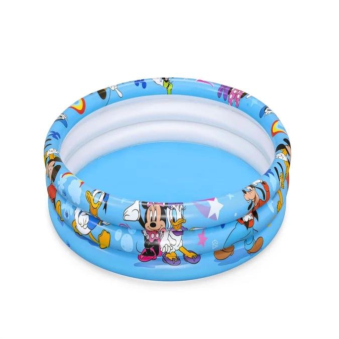 Piscina Inflable 3 Anillos Mickey 122 x 25cm -