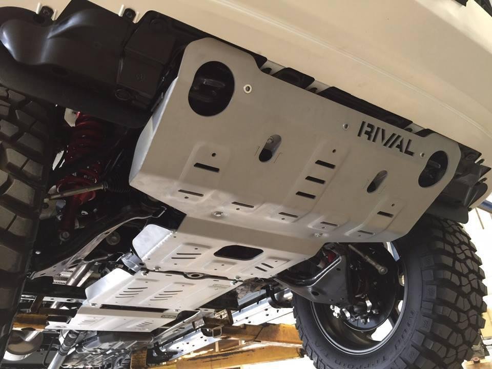 Protecciones Inferiores Skid Plates Para Toyota Hilux Revo 2016+ -
