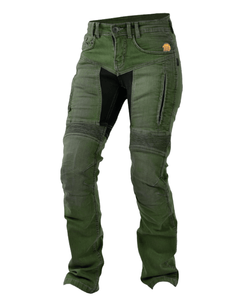 Jeans Moto Hombre Parado - Color: Verde
