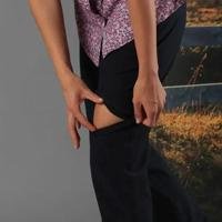 Miniatura Pantalón Mujer Convertible  - Color: Gris Oscuro