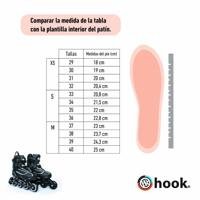 Miniatura Patines Hook Fitness Negro M(37-40) - Talla: M