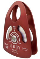 Miniatura Polea Simple Prussik Medium 50kN Nfpa (Con Rodamiento) - Color: Rojo