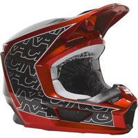Miniatura Casco Moto Niño V1 Peril 2021 - Color: Rojo