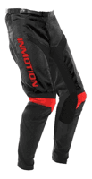 Pantalon Moto MX Negro/Rojo L