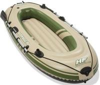Miniatura Bote Inflable con remos Voyager 300 2.43m x 1.02m -