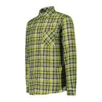 Miniatura Camisa Hombre Manga Larga 30T9927 - Color: Moss-zolfo-oil green