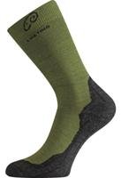 Miniatura Calcetines Trekking Merino Socks Whi - Talla: Xl, Color: Black Green