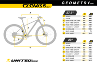 Miniatura Bicicleta Clovis 5.10 Aro 27.5 -