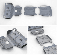 Miniatura Proteccion Inferior- Para Toyota Hilux 2016+ (3 Placas De Acero 3mm) E5 -