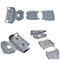 Miniatura Protecciones Inferiores Skid Plates Para Toyota Hilux Revo 2016+ -